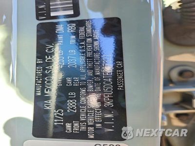 Zdjęcie 12 z 12 samochodu: 2026 KIA K4 GT-LINE TURBO VIN:3KPFU5DC4TE257321 - miniatura