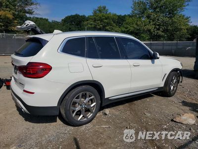 Trzecie zdjęcie samochodu z tyłu: 2020 BMW X3 XDRIVE30I VIN:5UXTY5C0XL9C41306 - miniatura