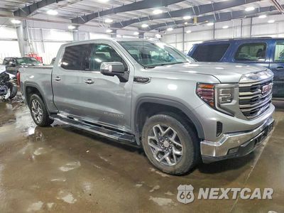 Czwarte zdjęcie samochodu z boku: 2024 GMC SIERRA K1500 SLT VIN:3GTUUDED1RG225755 - miniatura