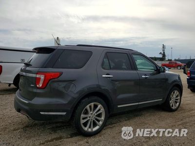 Trzecie zdjęcie samochodu z tyłu: 2018 FORD EXPLORER LIMITED VIN:1FM5K8FH9JGA96856 - miniatura