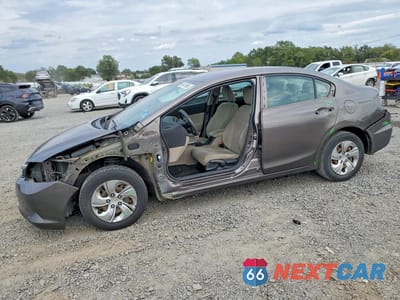2013 HONDA CIVIC LX 19XFB2F59DE203291 - główne zdjęcie licytacji z USA - miniatura