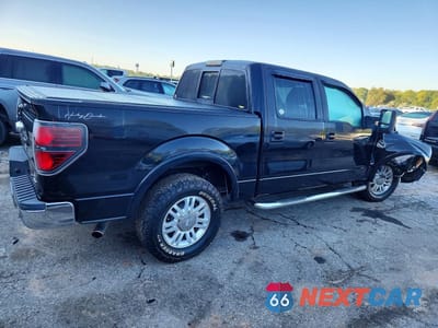 Trzecie zdjęcie samochodu z tyłu: 2010 FORD F150 SUPERCREW VIN:1FTFW1CV1AKE68282 - miniatura