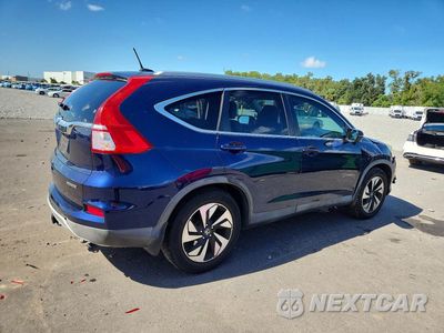 Trzecie zdjęcie samochodu z tyłu: 2016 HONDA CR-V TOURING VIN:5J6RM3H94GL020027 - miniatura