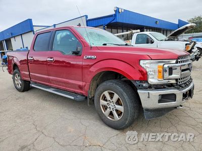Czwarte zdjęcie samochodu z boku: 2019 FORD F150 SUPERCREW VIN:1FTFW1E46KFD04248 - miniatura