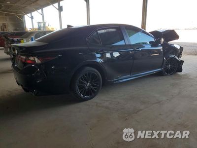 Trzecie zdjęcie samochodu z tyłu: 2021 TOYOTA CAMRY SE NIGHTSHADE VIN:4T1G11AK3MU477243 - miniatura