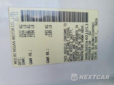 Zdjęcie 25 z 26 samochodu: 2012 NISSAN ALTIMA SR VIN:1N4BL2AP2CN401053 - miniatura