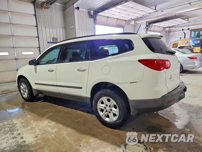 Drugie zdjęcie samochodu z przodu: 2011 CHEVROLET TRAVERSE LS VIN:1GNKREED1BJ106825 - miniatura