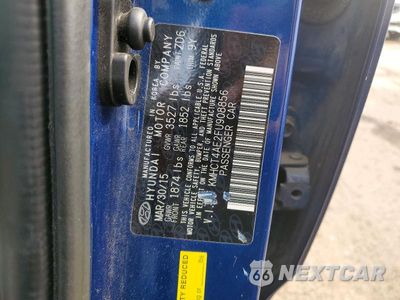 Zdjęcie 12 z 12 samochodu: 2015 HYUNDAI ACCENT GLS VIN:KMHCT4AE2FU908856 - miniatura