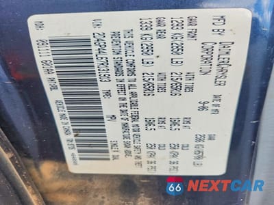 Zdjęcie 13 z 13 samochodu: 2007 DODGE GRAND CARAVAN SXT VIN:2D4GP44L67R131913 - miniatura