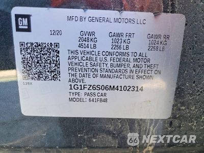 Zdjęcie 13 z 13 samochodu: 2021 CHEVROLET BOLT EV PREMIER VIN:1G1FZ6S06M4102314 - miniatura