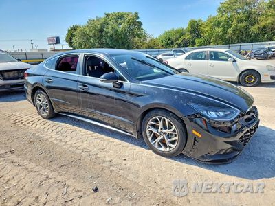 Czwarte zdjęcie samochodu z boku: 2020 HYUNDAI SONATA SEL VIN:5NPEL4JA5LH051903 - miniatura
