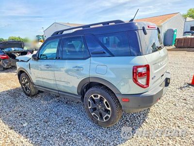 Drugie zdjęcie samochodu z przodu: 2022 FORD BRONCO SPORT OUTER BANKS VIN:3FMCR9C60NRD72612 - miniatura