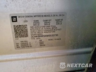 Zdjęcie 14 z 14 samochodu: 2021 CHEVROLET BLAZER 2LT VIN:3GNKBHRSXMS533730 - miniatura