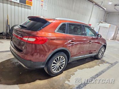 Trzecie zdjęcie samochodu z tyłu: 2016 LINCOLN MKX SELECT VIN:2LMTJ8KP4GBL66894 - miniatura