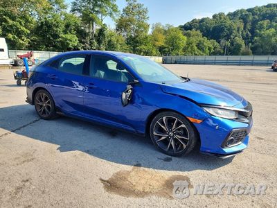 Czwarte zdjęcie samochodu z boku: 2017 HONDA CIVIC SPORT VIN:SHHFK7H43HU430282 - miniatura
