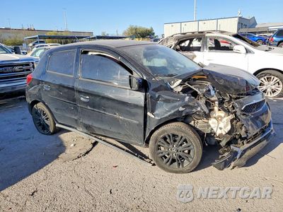 Czwarte zdjęcie samochodu z boku: 2019 MITSUBISHI MIRAGE LE VIN:ML32A5HJ1KH015680 - miniatura