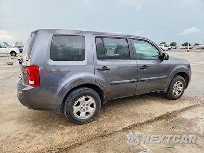 Trzecie zdjęcie samochodu z tyłu: 2014 HONDA PILOT LX VIN:5FNYF3H24EB025999 - miniatura
