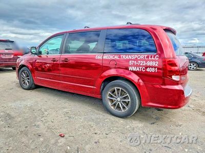 Drugie zdjęcie samochodu z przodu: 2016 DODGE GRAND CARAVAN SXT VIN:2C4RDGCG4GR108716 - miniatura