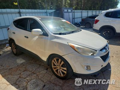 Czwarte zdjęcie samochodu z boku: 2013 HYUNDAI TUCSON LIMITED VIN:KM8JU3AC0DU596949 - miniatura
