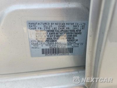 Zdjęcie 12 z 12 samochodu: 2015 NISSAN SENTRA SV VIN:3N1AB7AP9FL638510 - miniatura