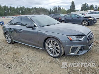 Czwarte zdjęcie samochodu z boku: 2020 AUDI A4 PREMIUM PLUS VIN:WAUENAF44LA050595 - miniatura