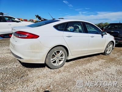 Trzecie zdjęcie samochodu z tyłu: 2018 FORD FUSION SE VIN:3FA6P0H75JR226968 - miniatura