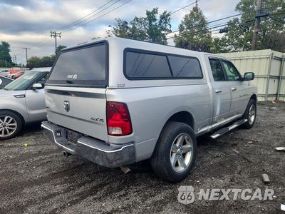 Trzecie zdjęcie samochodu z tyłu: 2012 DODGE RAM 1500 SLT VIN:1C6RD7GP5CS266430 - miniatura