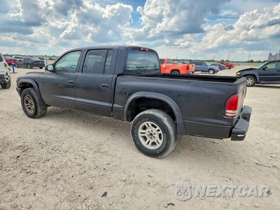 Drugie zdjęcie samochodu z przodu: 2002 DODGE DAKOTA QUAD SPORT VIN:1B7HG38N72S659166 - miniatura