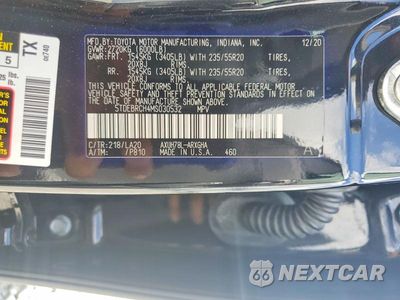 Zdjęcie 13 z 13 samochodu: 2021 TOYOTA HIGHLANDER HYBRID PLATINUM VIN:5TDEBRCH4MS030532 - miniatura