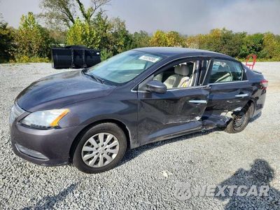 2014 NISSAN SENTRA S 3N1AB7AP2EL691869 - główne zdjęcie licytacji z USA - miniatura