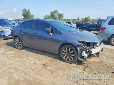Czwarte zdjęcie samochodu z boku: 2014 HONDA CIVIC EXL VIN:19XFB2F9XEE248812 - miniatura