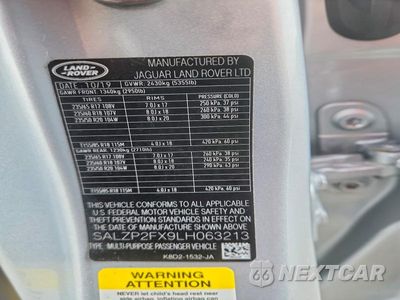 Zdjęcie 12 z 12 samochodu: 2020 LAND ROVER RANGE ROVER EVOQUE SE VIN:SALZP2FX9LH063213 - miniatura