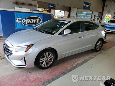 2019 HYUNDAI ELANTRA SEL 5NPD84LF3KH451219 - główne zdjęcie licytacji z USA - miniatura