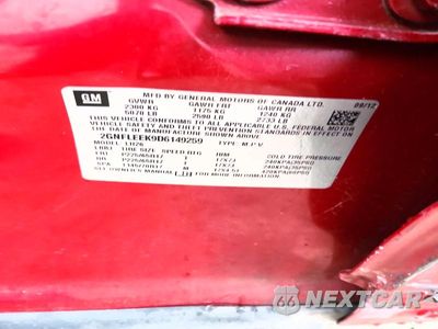 Zdjęcie 14 z 14 samochodu: 2013 CHEVROLET EQUINOX LT VIN:2GNFLEEK9D6149259 - miniatura