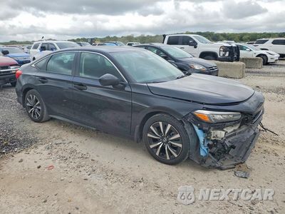 Czwarte zdjęcie samochodu z boku: 2023 HONDA CIVIC EX VIN:2HGFE1F79PH321662 - miniatura