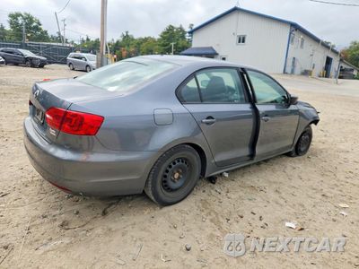 Trzecie zdjęcie samochodu z tyłu: 2014 VOLKSWAGEN JETTA BASE VIN:3VW2K7AJ8EM323393 - miniatura