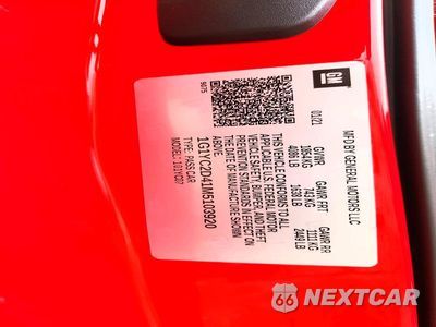 Zdjęcie 12 z 12 samochodu: 2021 CHEVROLET CORVETTE STINGRAY 3LT VIN:1G1YC2D41M5103920 - miniatura
