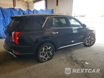 Trzecie zdjęcie samochodu z tyłu: 2021 HYUNDAI PALISADE CALLIGRAPHY VIN:KM8R7DHE9MU264306 - miniatura