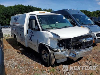 Czwarte zdjęcie samochodu z boku: 2017 CHEVROLET EXPRESS G3500 VIN:1GB0GRFG1H1334486 - miniatura