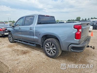 Drugie zdjęcie samochodu z przodu: 2020 CHEVROLET SILVERADO C1500 RST VIN:3GCPWDED8LG379748 - miniatura