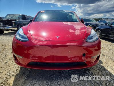 Piąte zdjęcie samochodu w środku: 2021 TESLA MODEL Y VIN:5YJYGAEE3MF154914 - miniatura