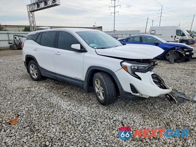 Czwarte zdjęcie samochodu z boku: 2018 GMC TERRAIN SLE VIN:3GKALMEV7JL310839 - miniatura