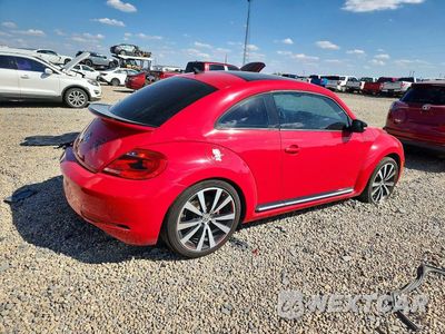 Trzecie zdjęcie samochodu z tyłu: 2014 VOLKSWAGEN BEETLE TURBO VIN:3VWVS7AT4EM613693 - miniatura