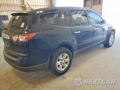Trzecie zdjęcie samochodu z tyłu: 2015 CHEVROLET TRAVERSE LS VIN:1GNKRFKD2FJ368112 - miniatura