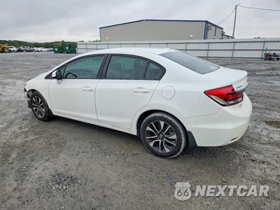 Drugie zdjęcie samochodu z przodu: 2013 HONDA CIVIC EXL VIN:19XFB2F94DE073374 - miniatura