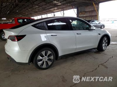 Trzecie zdjęcie samochodu z tyłu: 2022 TESLA MODEL Y VIN:7SAYGDEE6NF462231 - miniatura