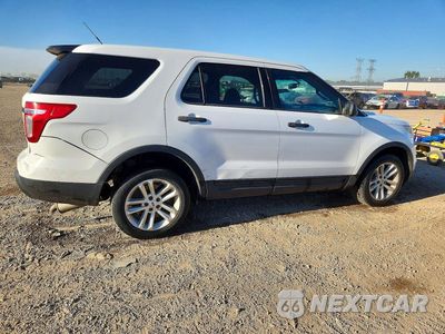 Trzecie zdjęcie samochodu z tyłu: 2013 FORD EXPLORER POLICE INTERCEPTOR VIN:1FM5K8AR6DGB80153 - miniatura