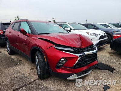 Czwarte zdjęcie samochodu z boku: 2024 CHEVROLET BLAZER 2LT VIN:3GNKBCR46RS241486 - miniatura