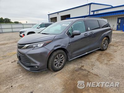 2025 TOYOTA SIENNA XLE 7-PASSENGER 5TDYSKFC1SS155764 - główne zdjęcie licytacji z USA - miniatura