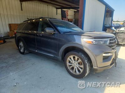 Czwarte zdjęcie samochodu z boku: 2020 FORD EXPLORER XLT VIN:1FMSK8DH2LGB60003 - miniatura